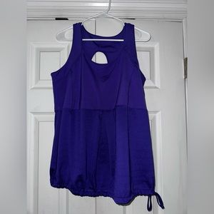 Old Navy Active loose fit tank with drawstring bottom